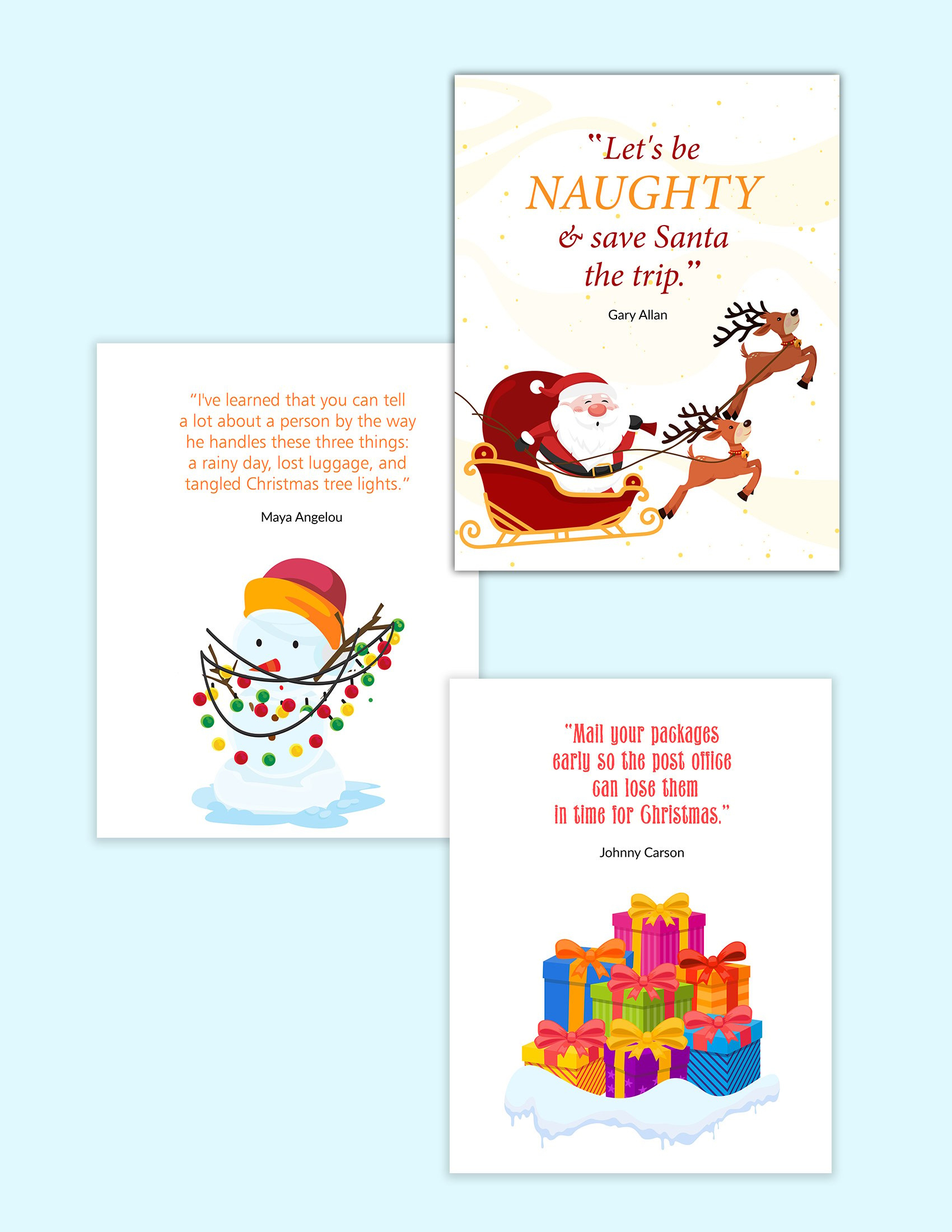 Free Printable Funny Christmas Quotes For Cards with Free Funny Printable Christmas Card