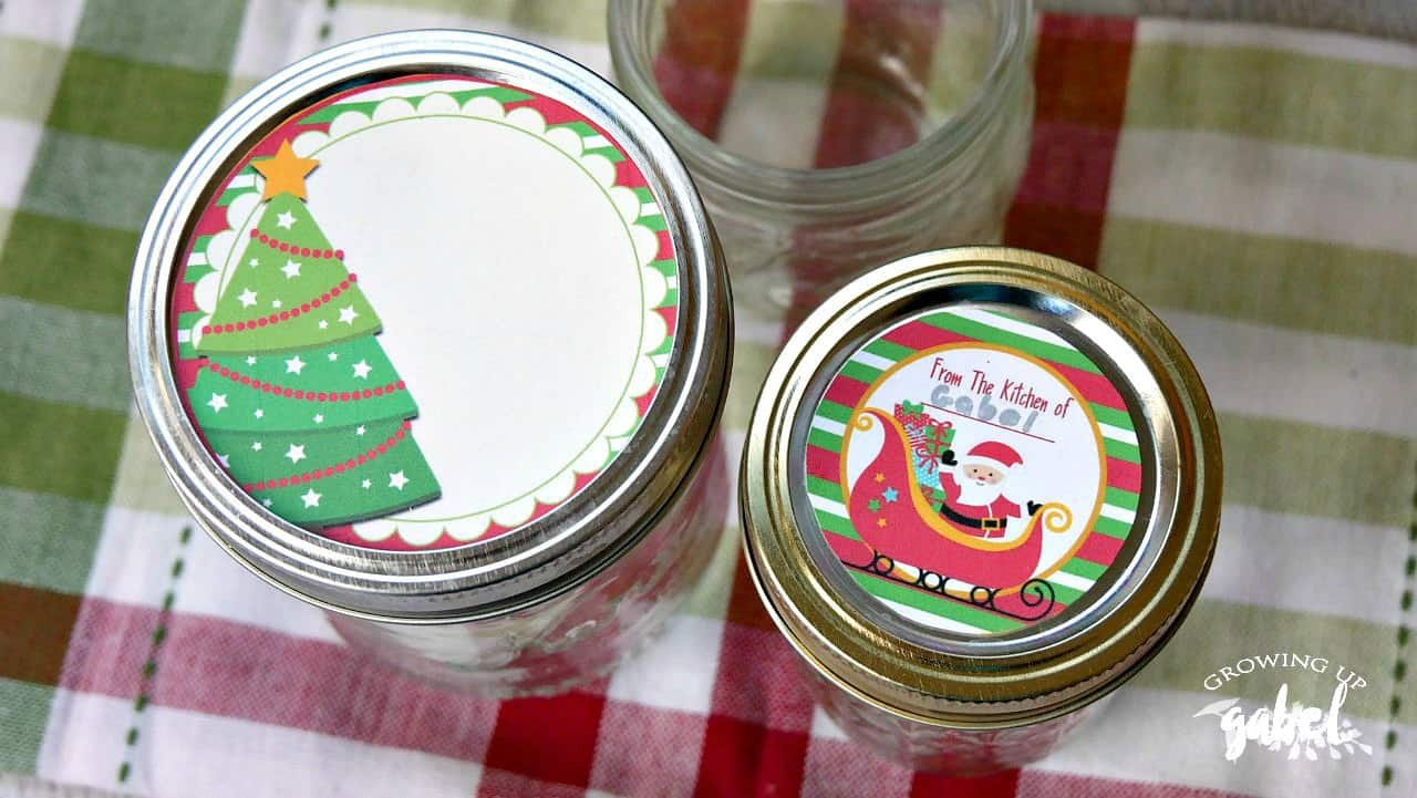 Free Printable Mason Jar Labels For Christmas Gifts inside Free Printable Christmas Jar Tags
