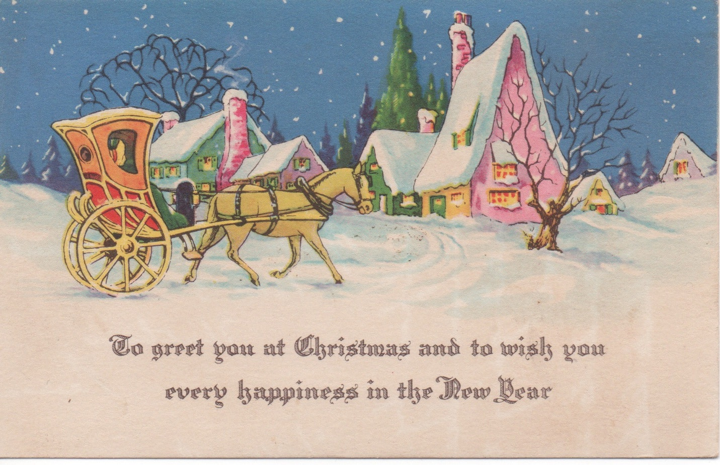 Free Printable Vintage Christmas Cards - Salt In My Coffee in Free Printable Christmas Card For Mom