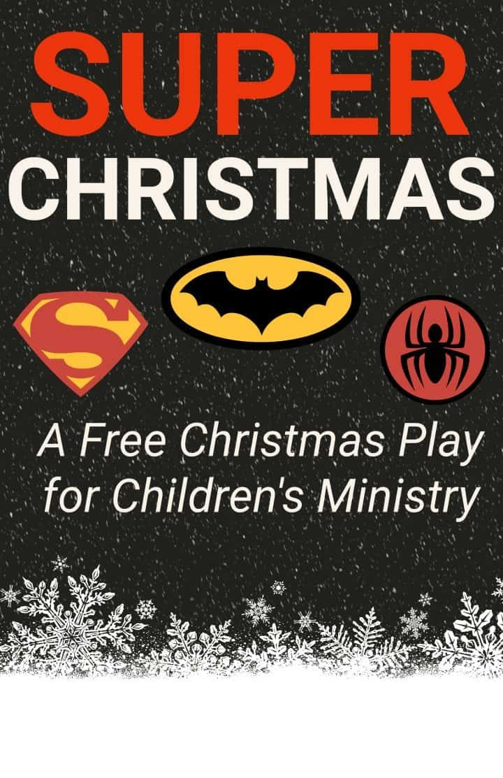 Free "Super Christmas" Printable Script intended for Free Printable Christmas Pageant Script