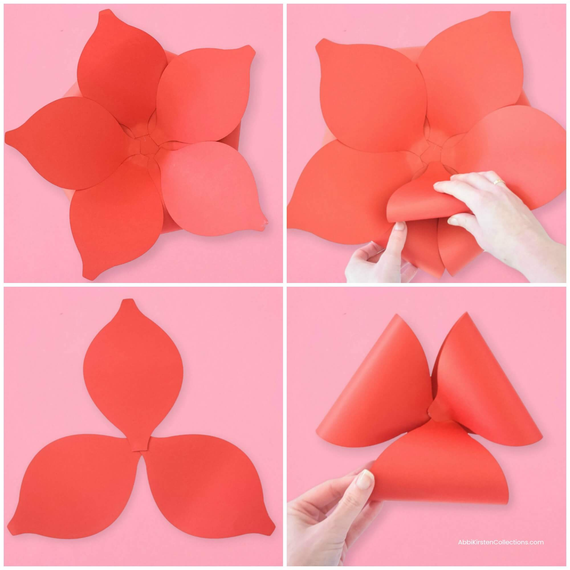 Giant Free Paper Christmas Bow Template | Abbi Kirsten Collections intended for Free Printable Christmas Bows