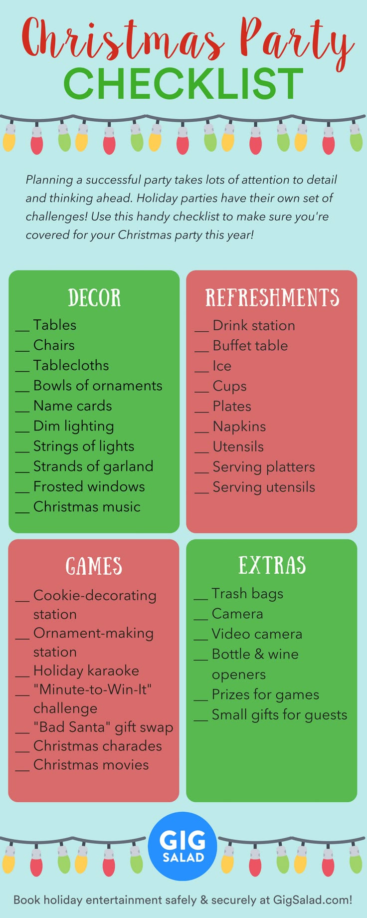 Gigsalad - Holiday Party Entertainment For Hire Near Me (Updated in Printable Christmas Party Planning Checklist