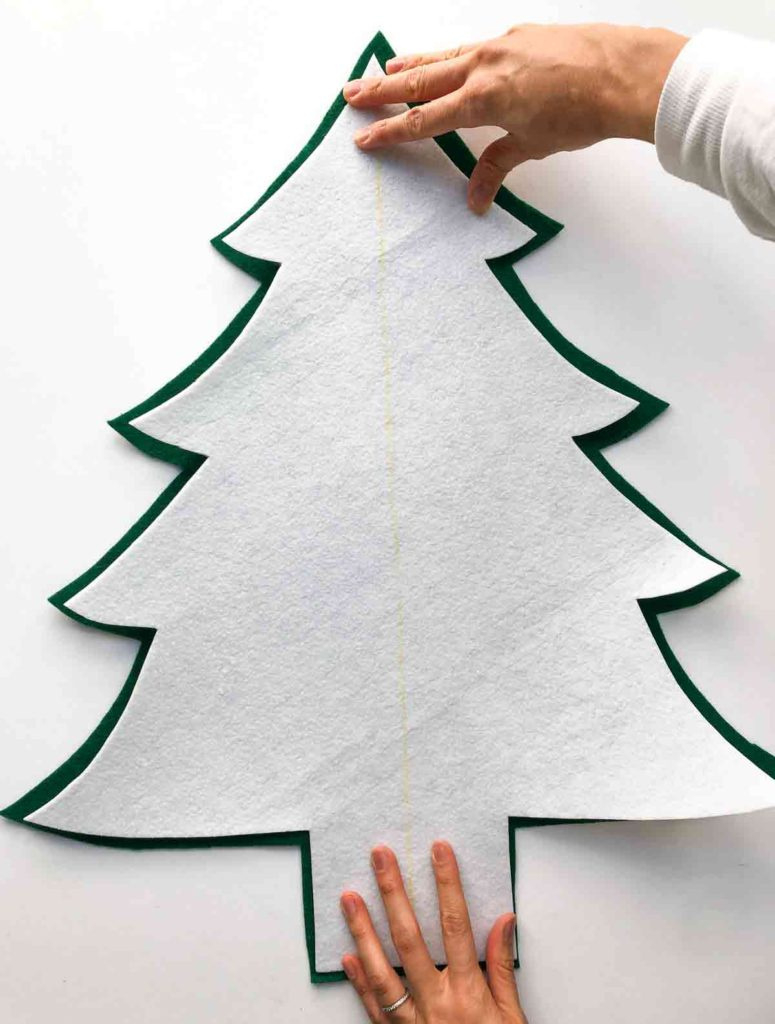 How To Make An Easy 3D Felt Christmas Tree (Free Pattern) - Mindymakes in Free Printable Christmas Tree Template For Sewing