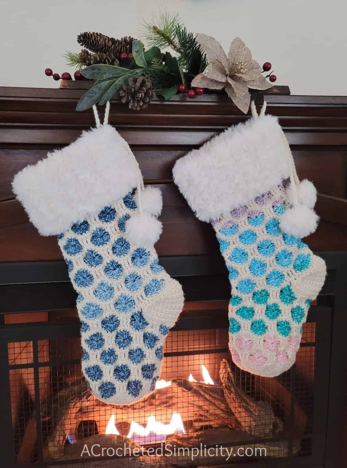 Joyful Textures Christmas Stocking - Free Crochet Pattern - A with regard to Free Printable Crochet Patterns For Christmas Stockings