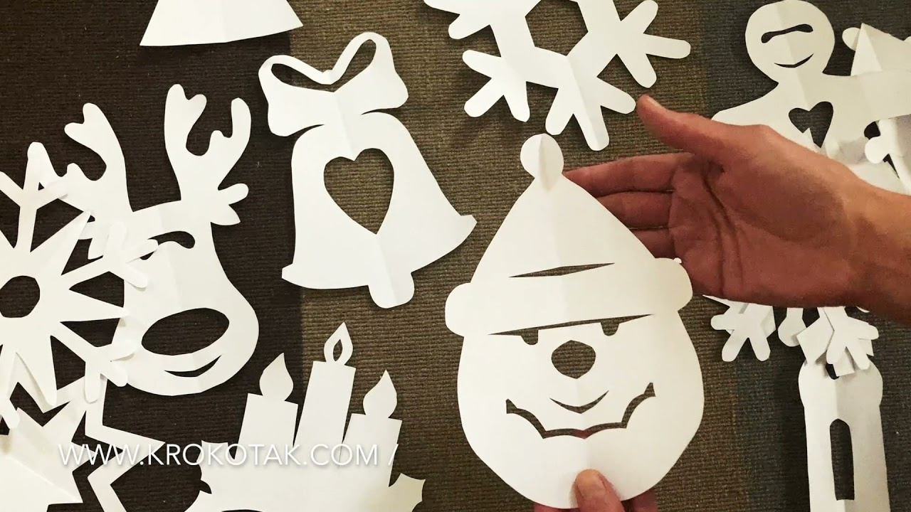Krokotak | Windows Decorations For Christmas / Cut-Away with regard to Christmas Window Decoration Printable