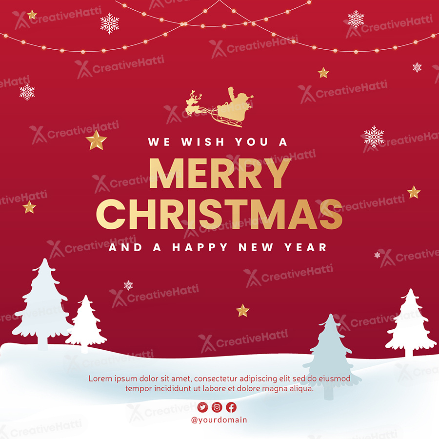 Merry Christmas And Happy New Year Banner Template regarding Merry Christmas And Happy New Year Banner Printable