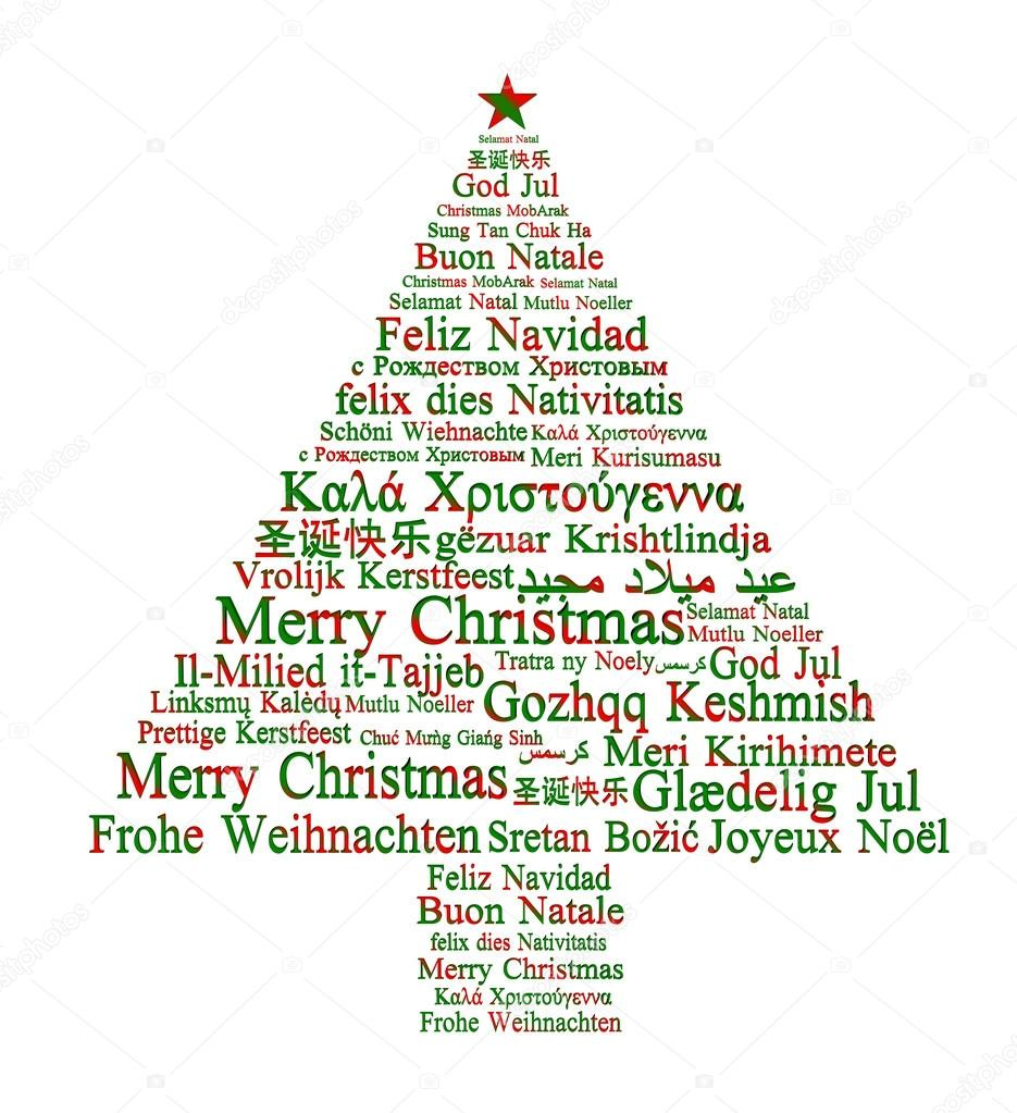 Merry Christmas In Different Excellent Languages Printable throughout Merry Christmas In Other Languages Printable