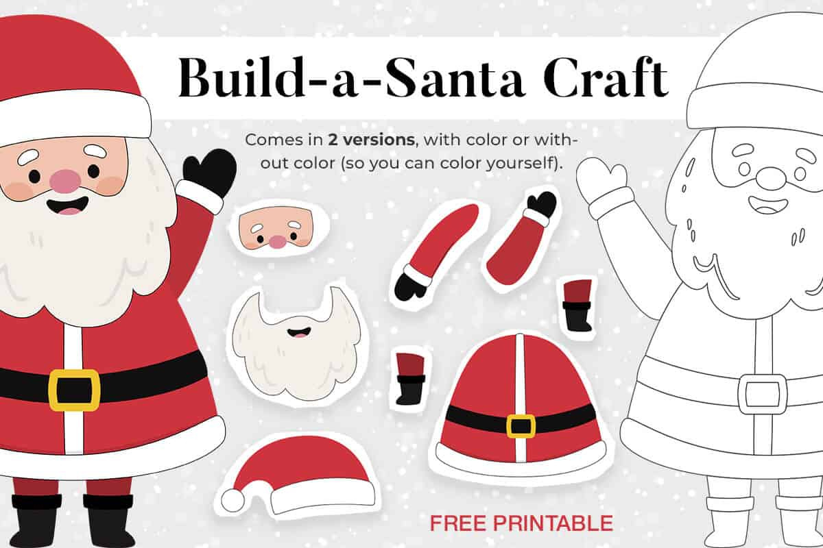 Mrs. Merry | Free Holiday Printables And Downloads throughout Free Printable Christmas Crafts For Preschoolers