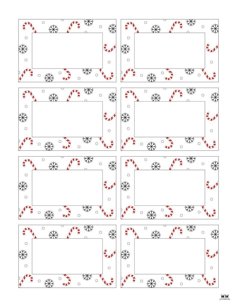 Name Tags - 44 Unique Designs - Free | Printabulls pertaining to Name Tags Christmas Printable