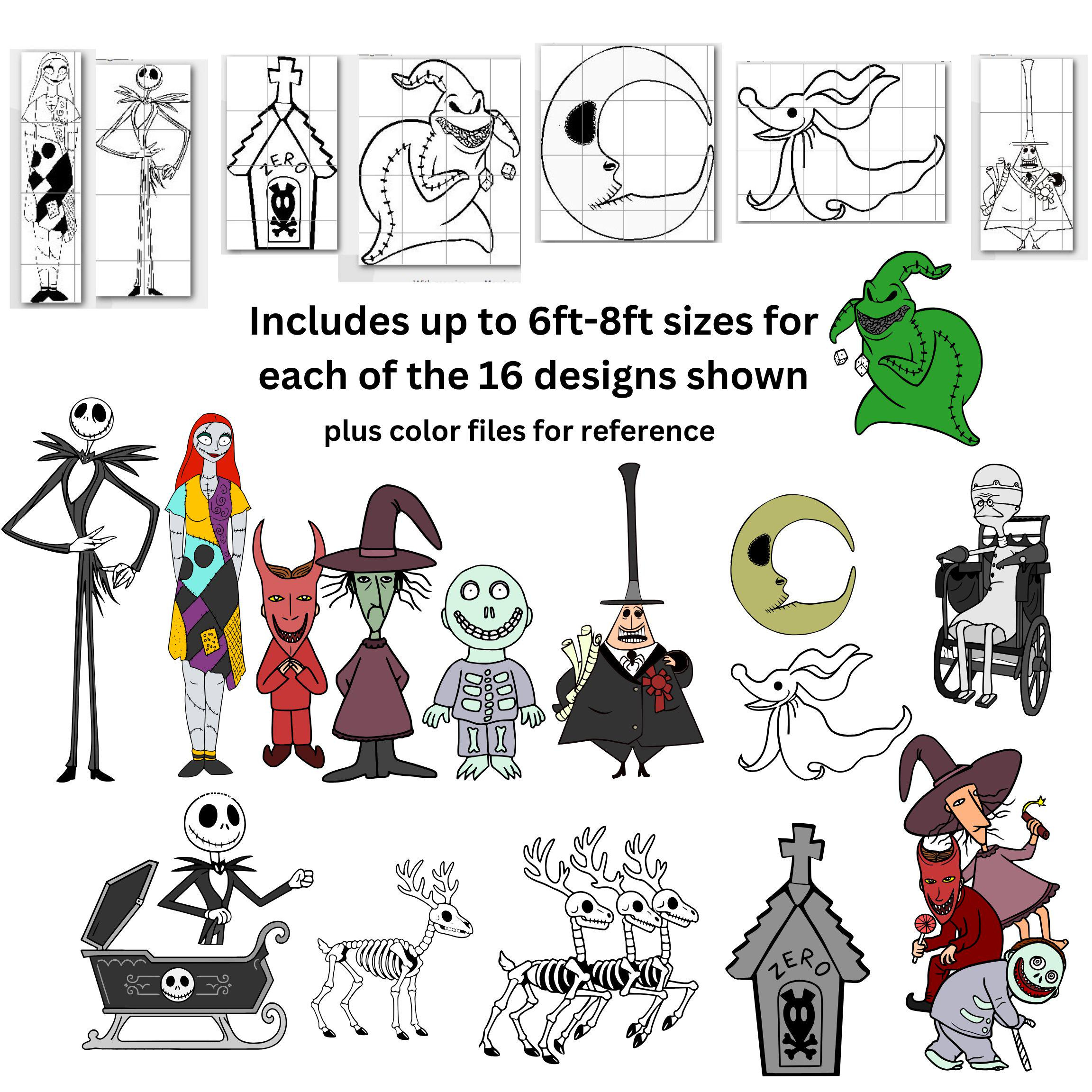 Nightmare Banner - Etsy pertaining to Nightmare Before Christmas Banner Printable