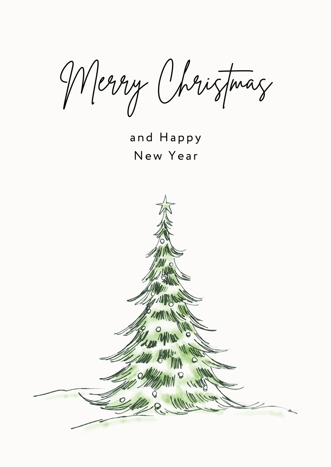 Page 3 - Free Custom Printable Christmas Card Templates | Canva intended for Printable Christmas Card Black and White