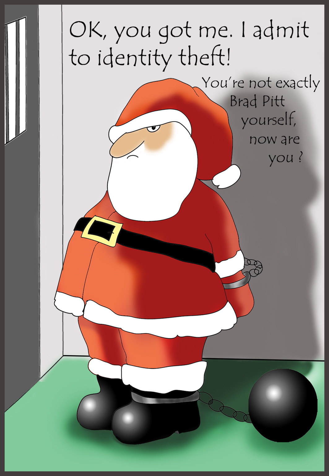 Printable Christmas Cards with Funny Free Printable Christmas Card