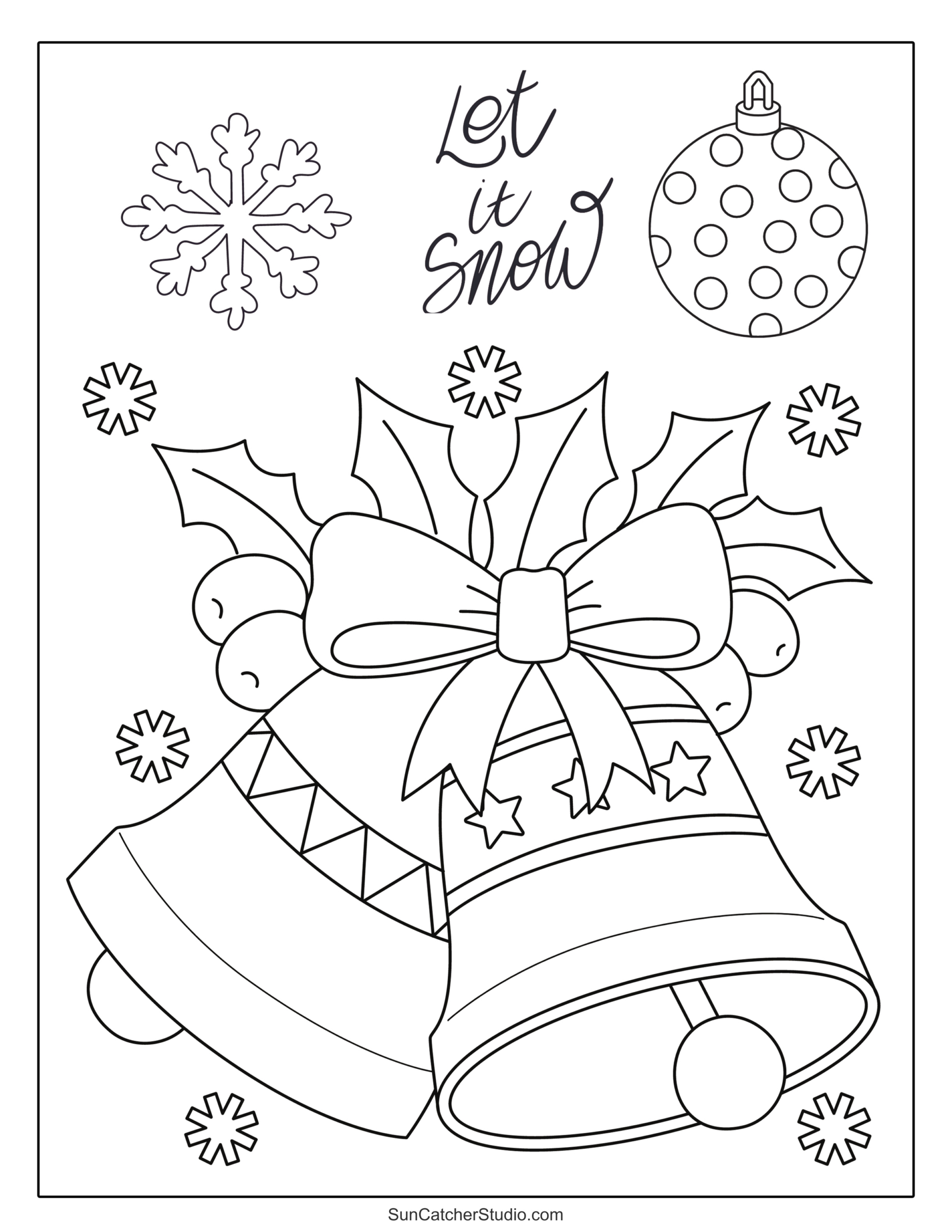 Printable Christmas Coloring Pages And Coloring Sheets – Free within Free Printable Color Sheets Christmas