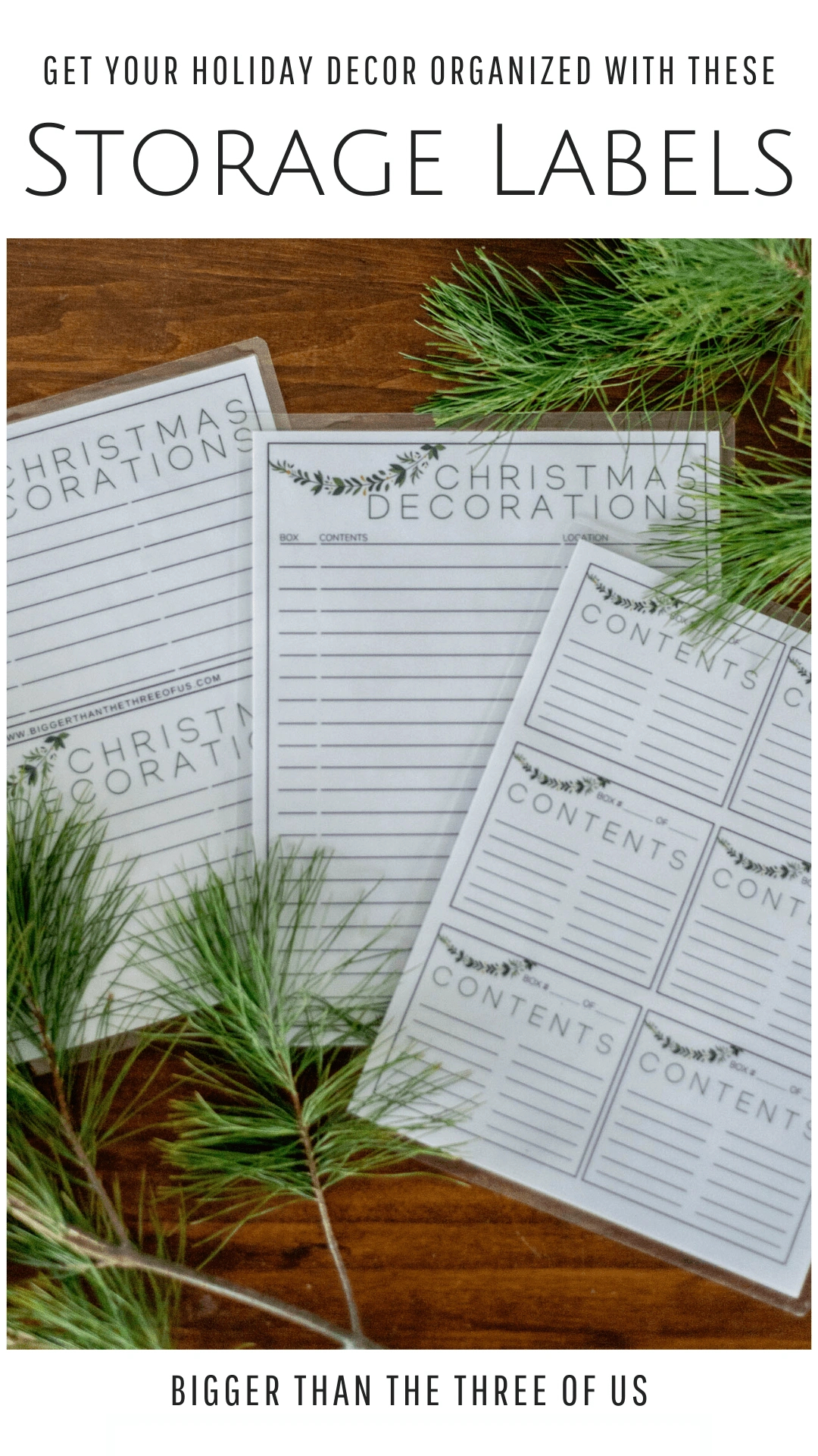 Printable Christmas Labels - Bigger Than The Three Of Us within Free Printable Christmas Storage Labels