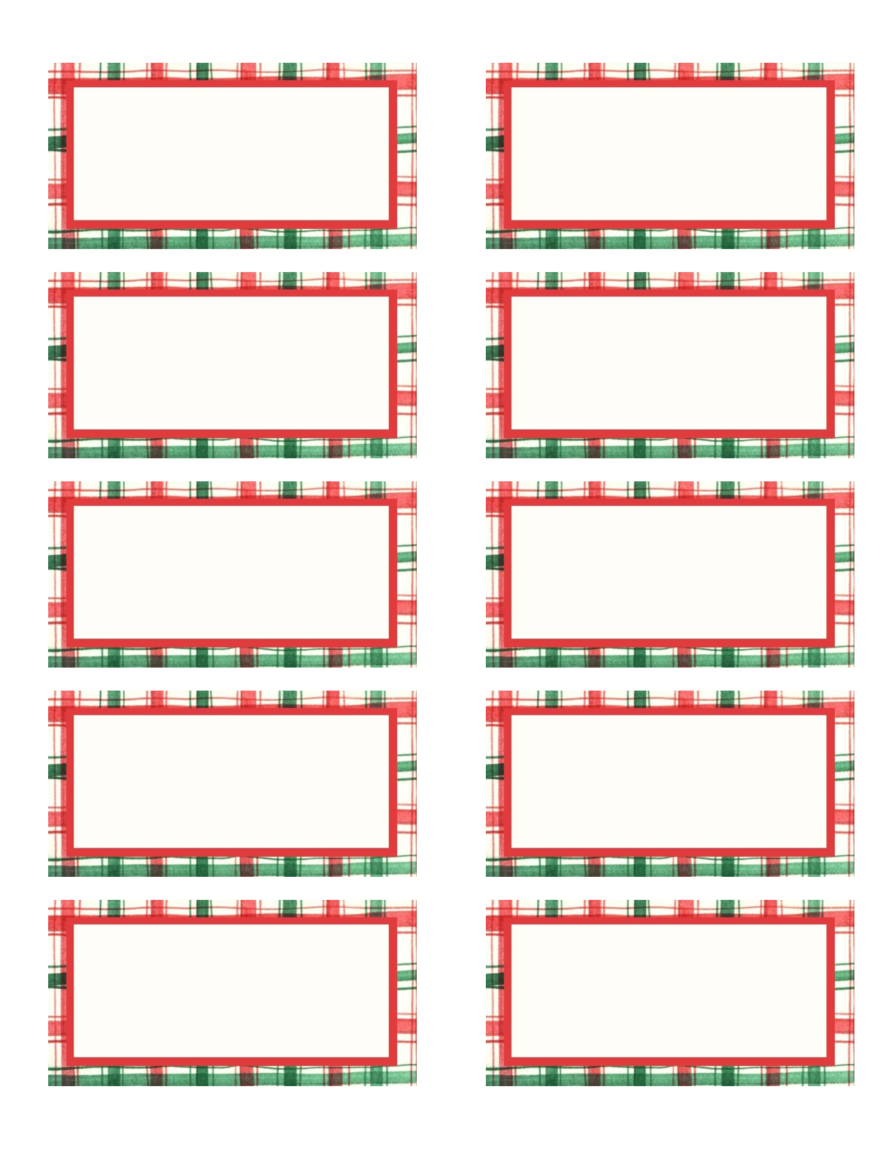 Printable Christmas Mailing Labels - Printable Party Favors with regard to Free Printable Christmas Label Templates