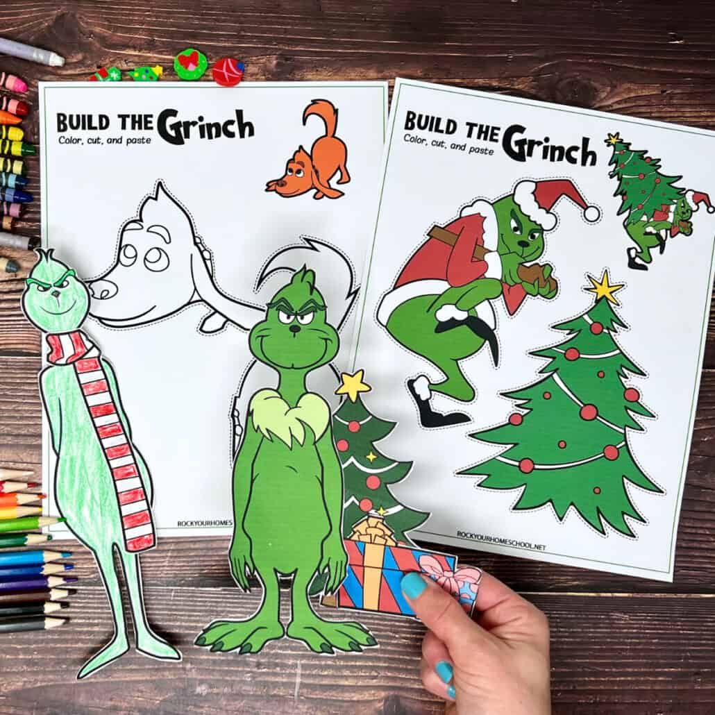Printable Grinch Christmas Crafts: How To Make & Enjoy (16 Free pertaining to Printable Christmas Crafts For Adults