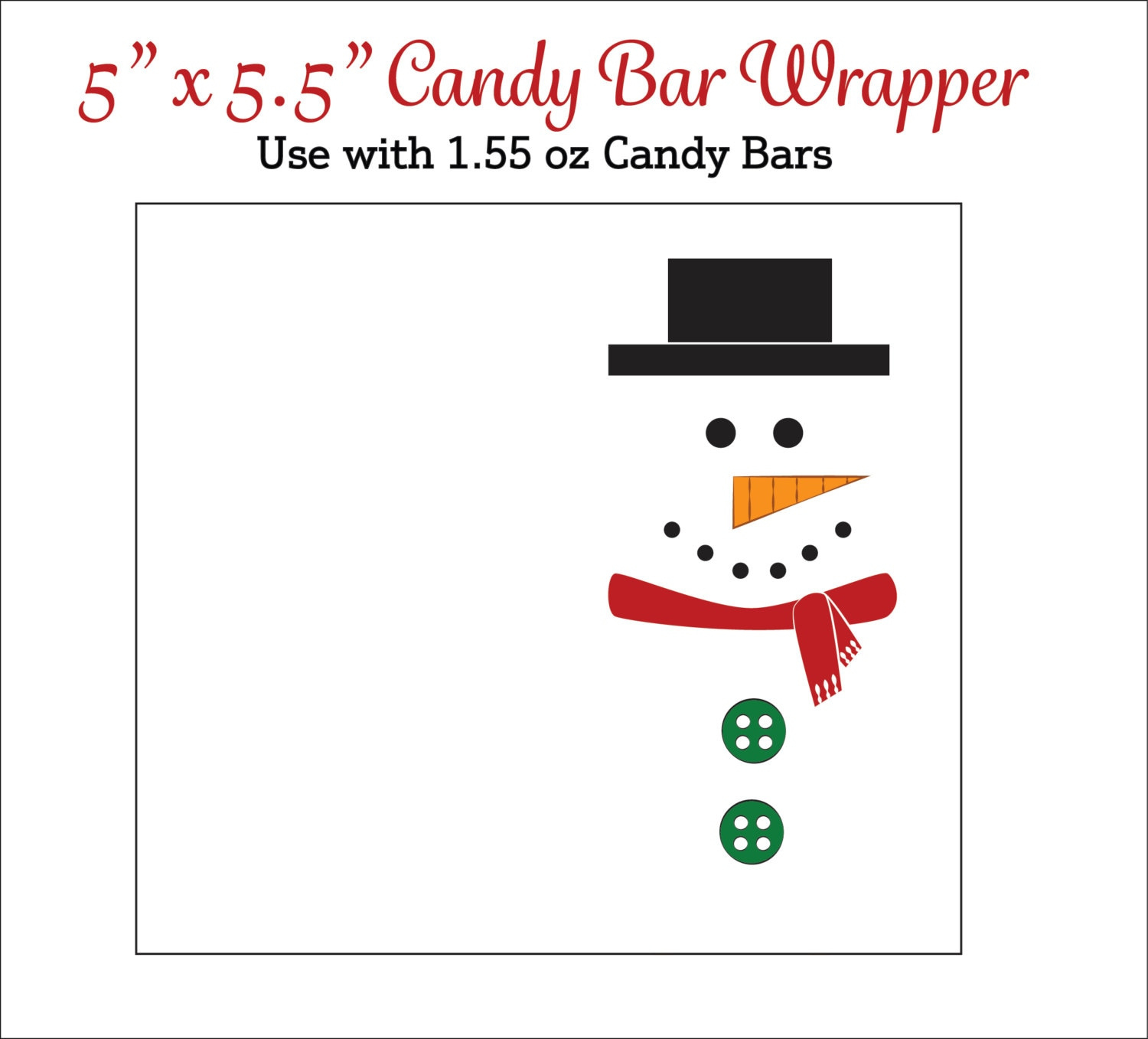 Snowman Candy Bar Wrappers - Printable Snowmen Candy Wrappers intended for Printable Christmas Candy Bar Wrappers