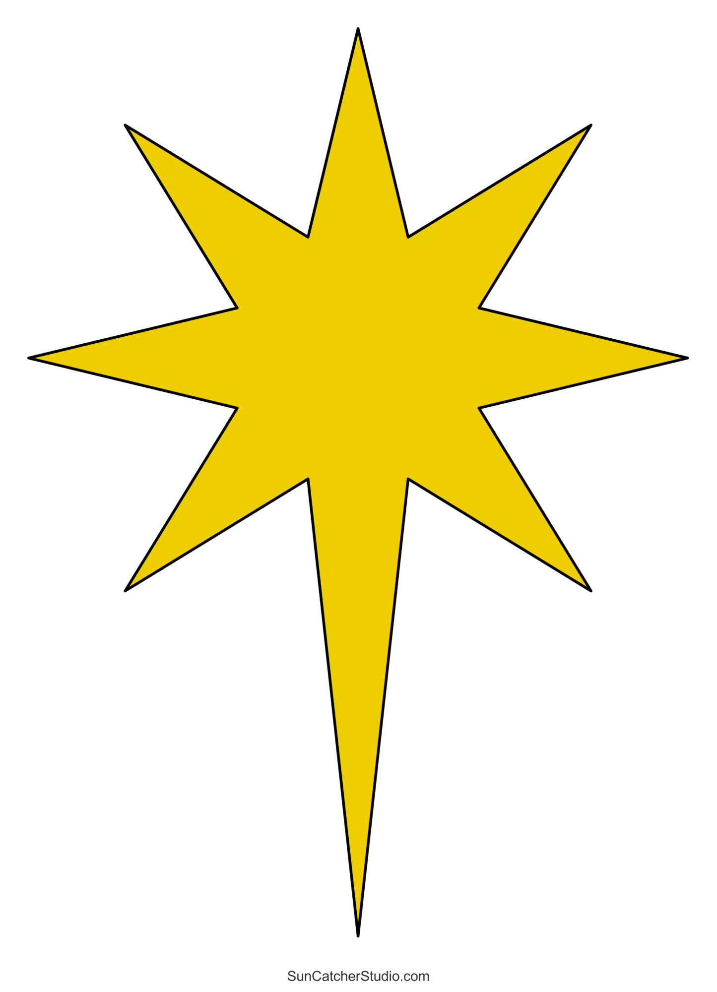 Star Patterns And Templates (Stencils And Clip Art Designs) – Free throughout Christmas Star Template Free Printable