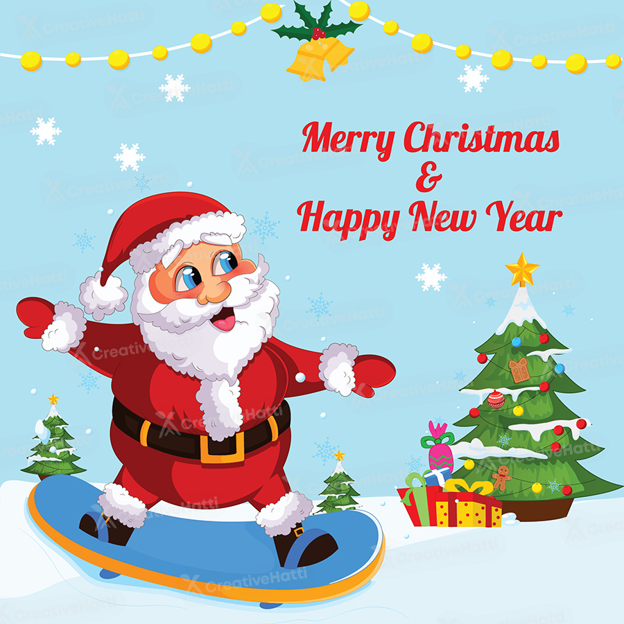 Template Banner Of Merry Christmas And Happy New Year inside Merry Christmas And Happy New Year Banner Printable