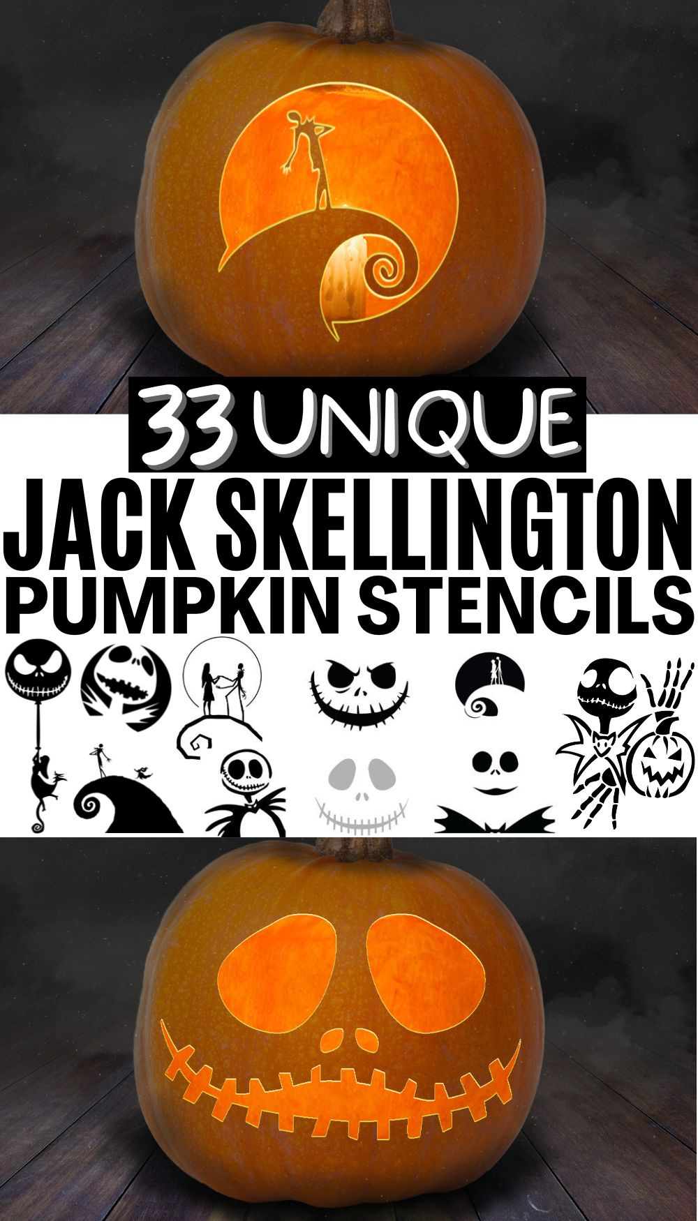 The Best Jack Skellington Pumpkin Carving And Painting Printables intended for Nightmare Before Christmas Pumpkin Carving Printable