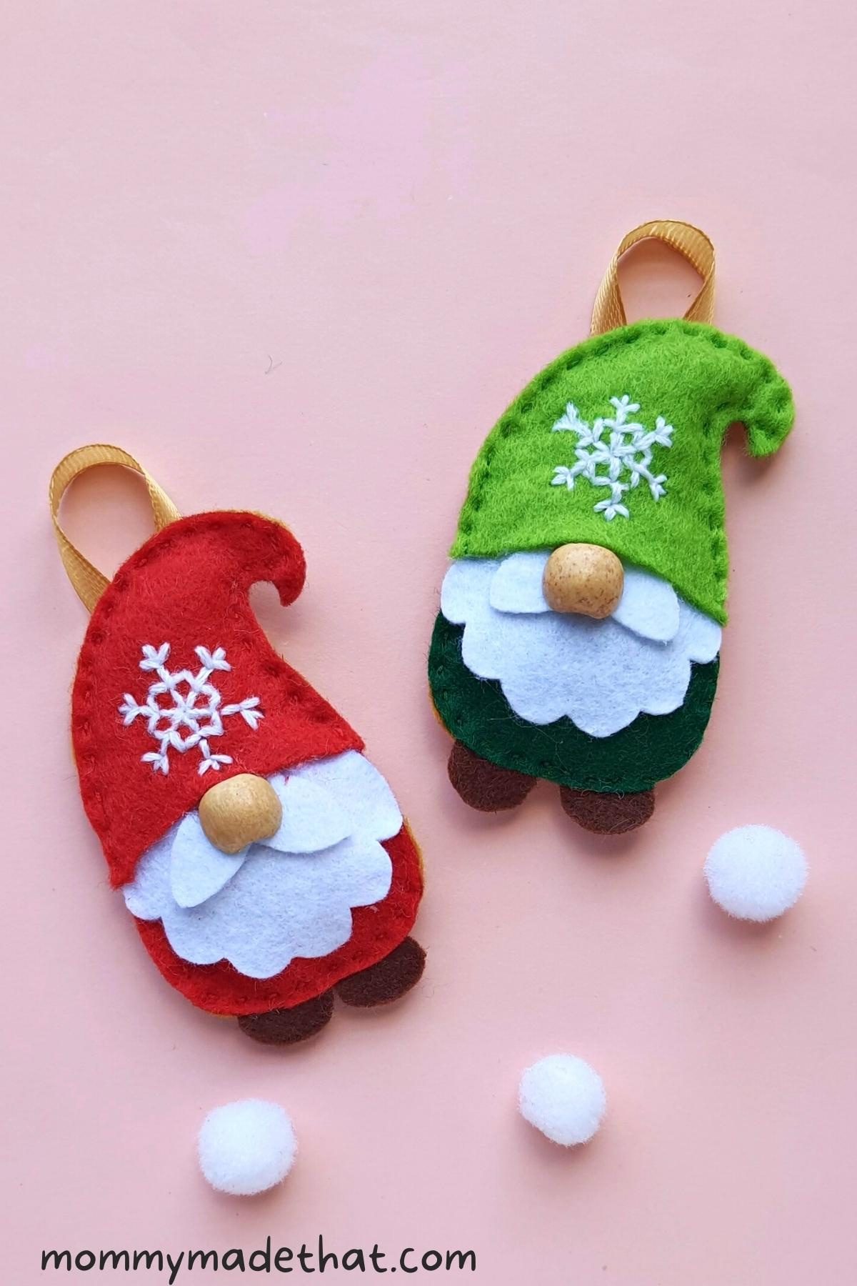 The Cutest Diy Felt Ornaments (With Free Patterns) regarding Felt Christmas Ornaments Patterns Free Printable