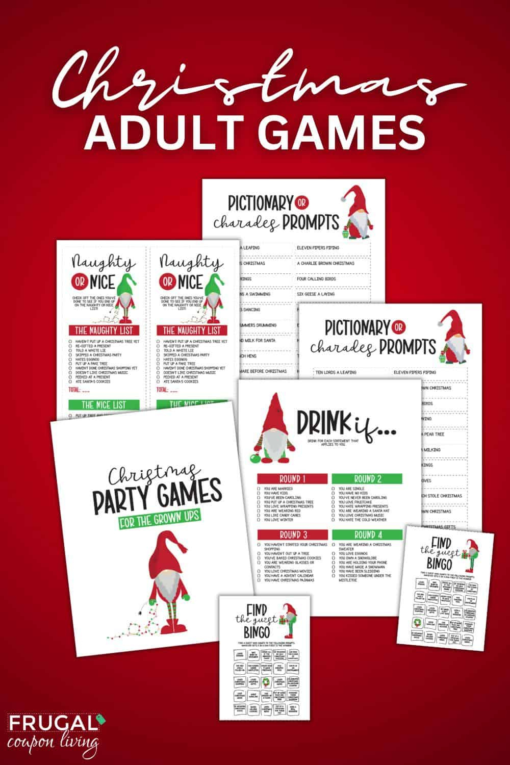 The Most Funny Printable Christmas Games For Adults inside Free Printable Christmas Games Adults