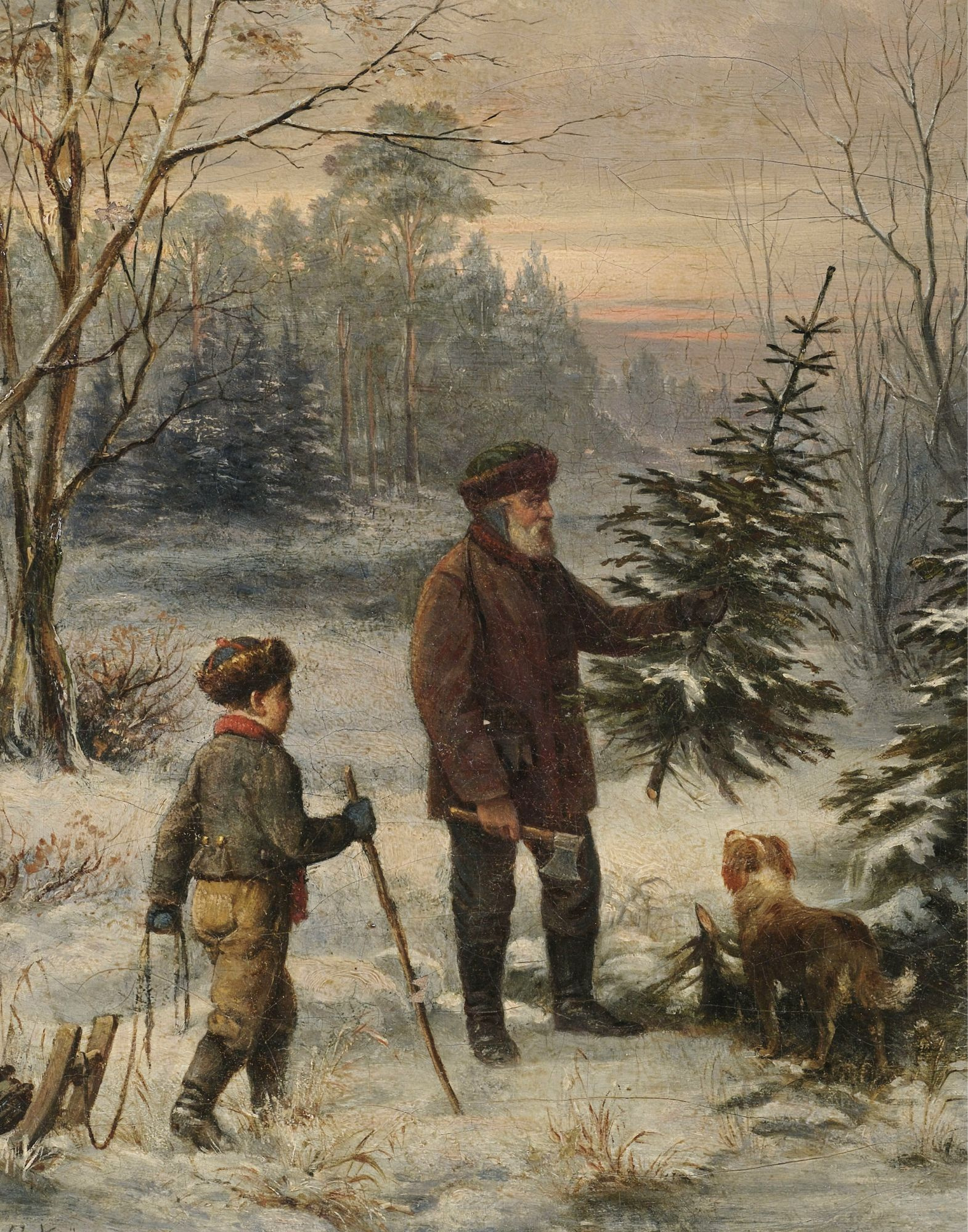 Vintage Winter Village Prints | Amelia Lawrence within Free Printable Vintage Christmas Images Free Download