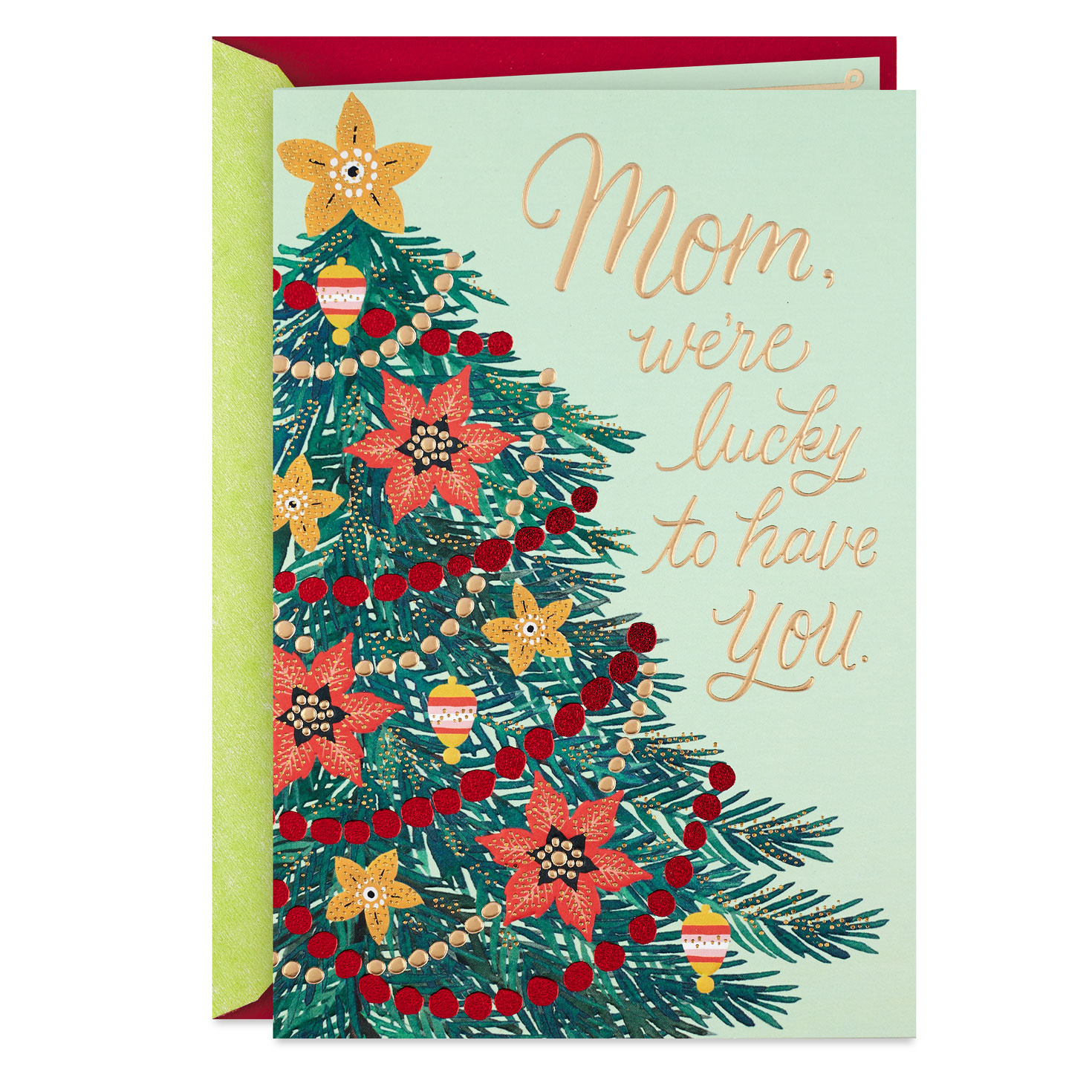 We Love You, Mom Christmas Card - Greeting Cards | Hallmark regarding Hallmark Printable Christmas Card