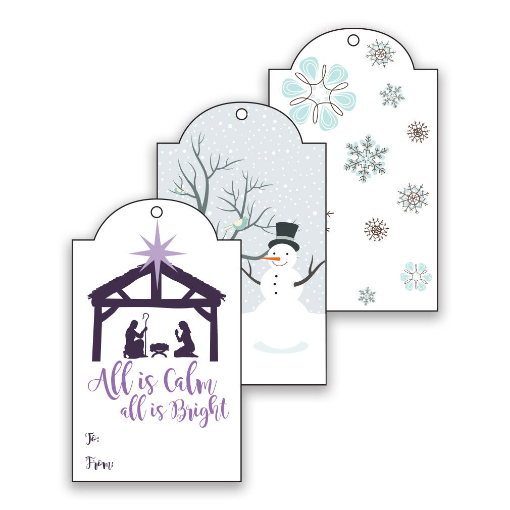 Winter Lds Christmas Gift Tags - Digital Download In Lds Holiday inside Free Printable Christian Christmas Gift Tags