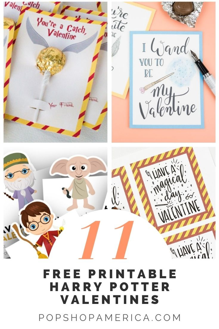 11 Free Printable Harry Potter Valentine Cards in Harry Potter Printable Valentines
