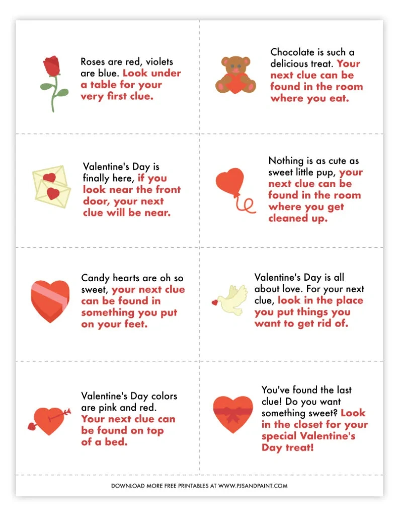 18 Free Printable Valentine&amp;#039;S Day Games And Activities - Pjs And Paint pertaining to Printable Valentine Games For Adults