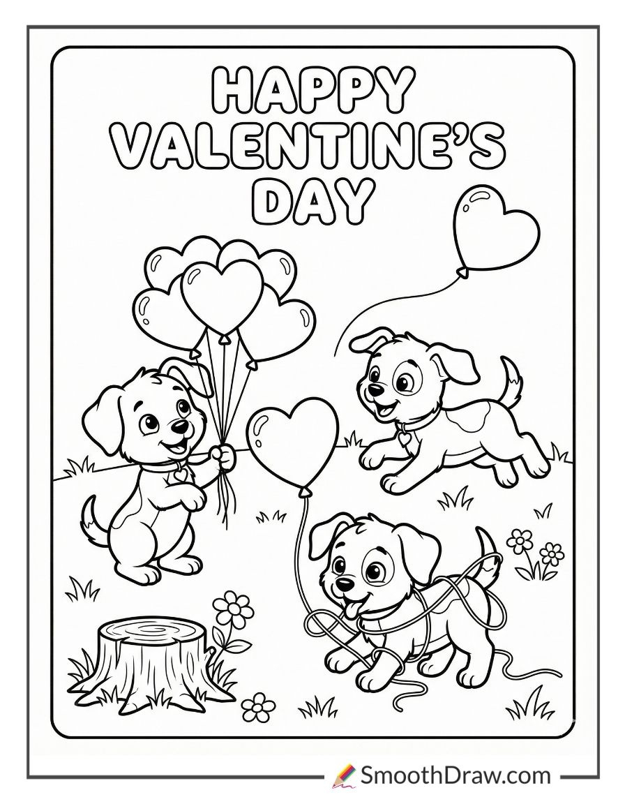 49 Valentine&amp;#039;S Day Coloring Pages [Free Printables] - Smooth Draw regarding Printable Paw Patrol Valentines Coloring Pages