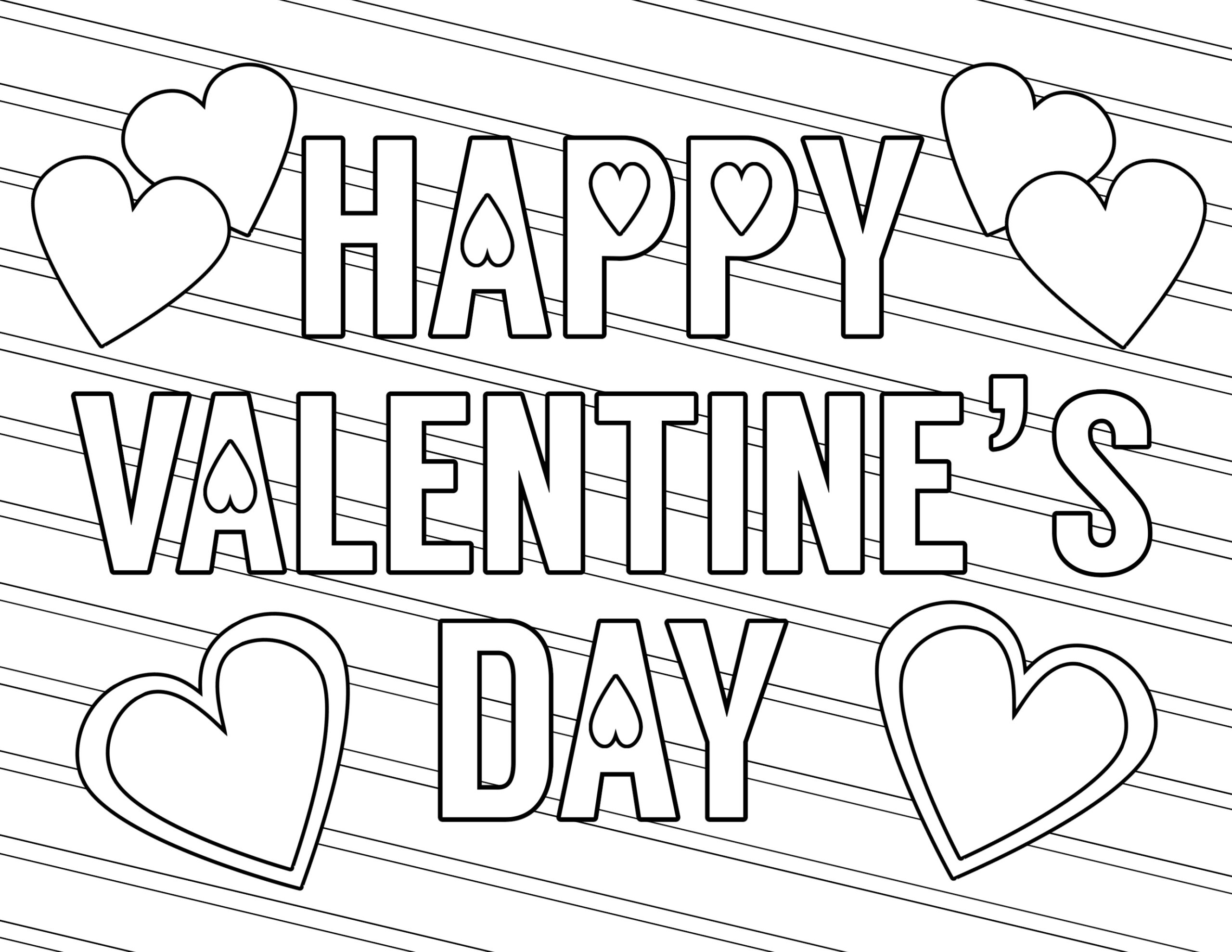 Abc Mouse Valentines Coloring Pages Coloring Pages For All Ages intended for Free Printable Happy Valentines Day Coloring Pages