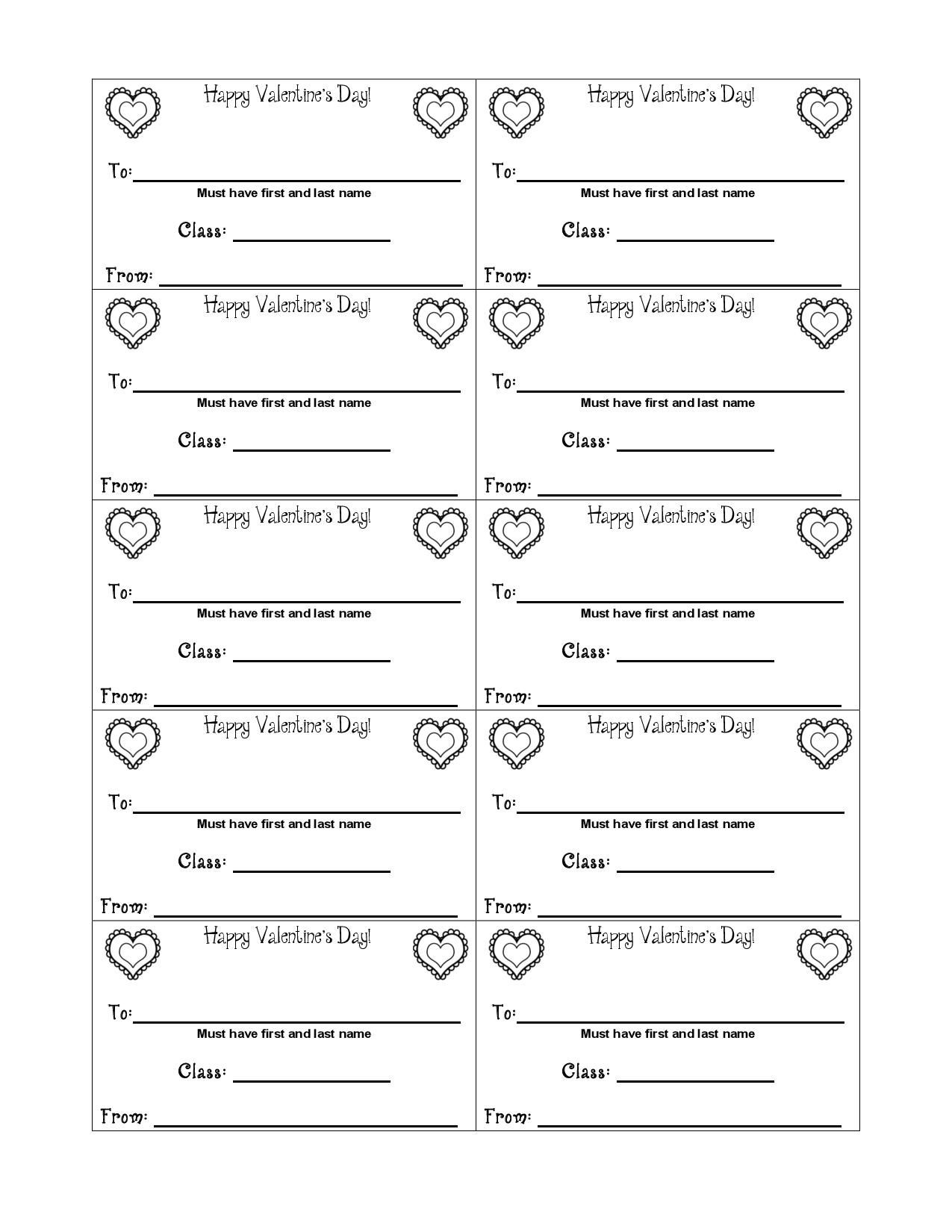 Candygram with Printable Valentine Gram Template