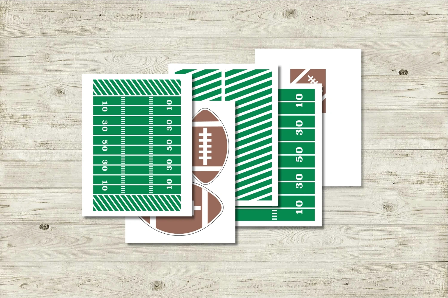 Create A Fun Football Field Valentine Box For Your Kids regarding Football Field Valentine Box Printable