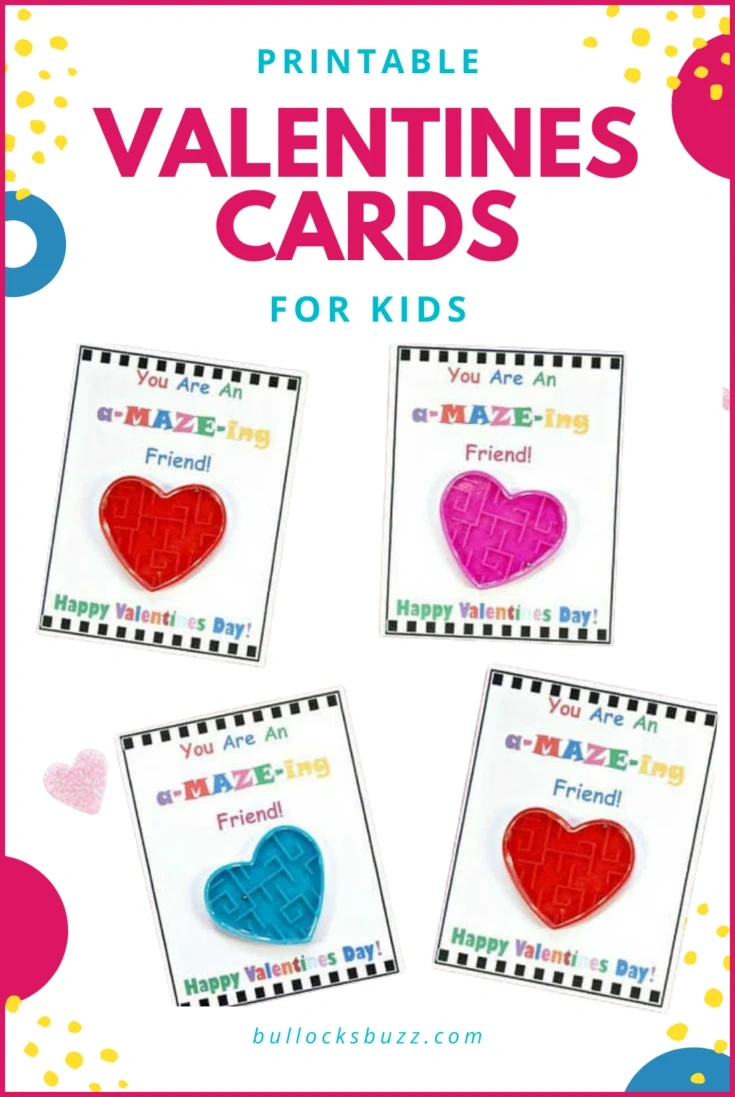 Diy Valentine'S Day Cards For Kids With Free Printable! Candy-Free for Kids Printable Valentines Cards