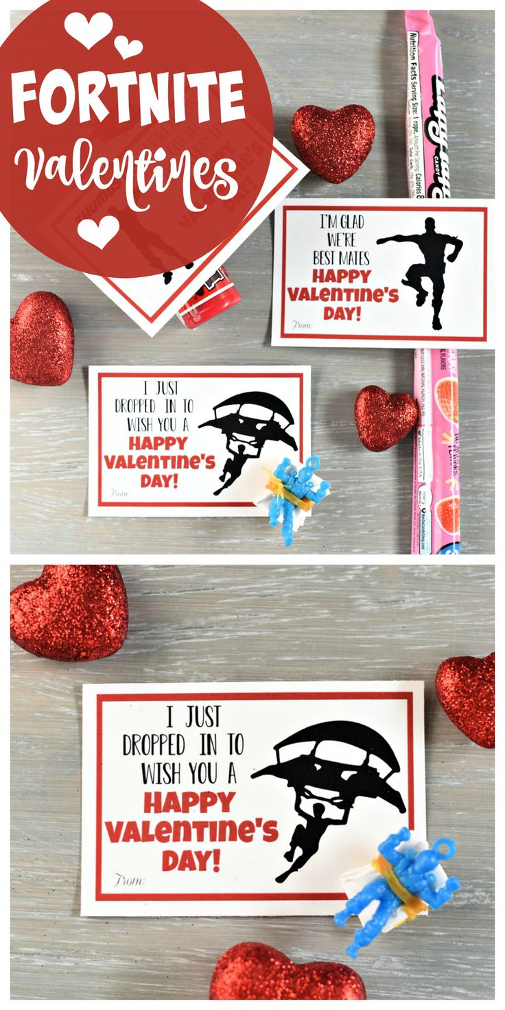 Fortnite Printable Valentines for Free Printable Fortnite Valentines Day Cards