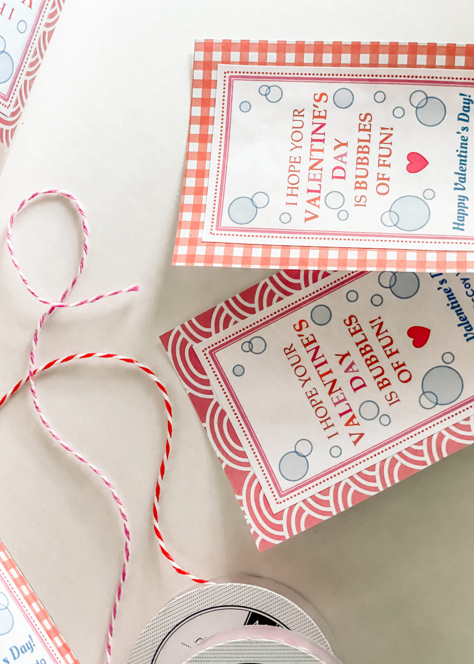 Free Diy Valentine Bubbles Printout - Peachfully Chic in Free Bubble Valentine Printables
