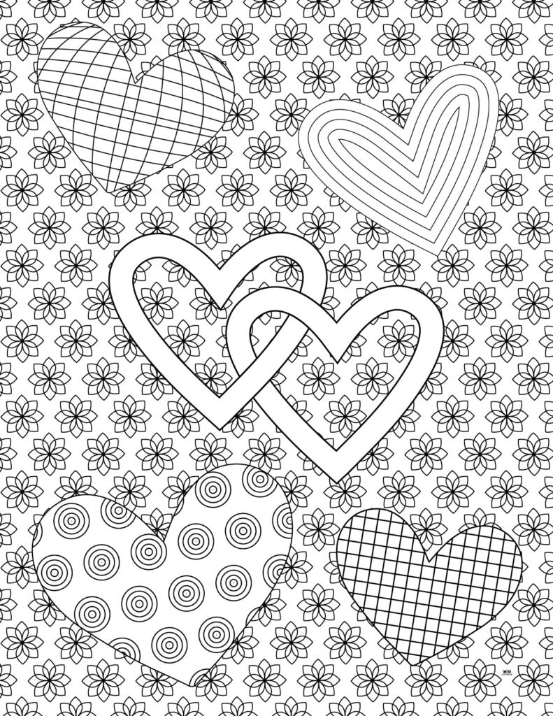 Free Printable Coloring Valentines Pictures 30 Valentines Day pertaining to Free Printable Valentine Pictures To Color