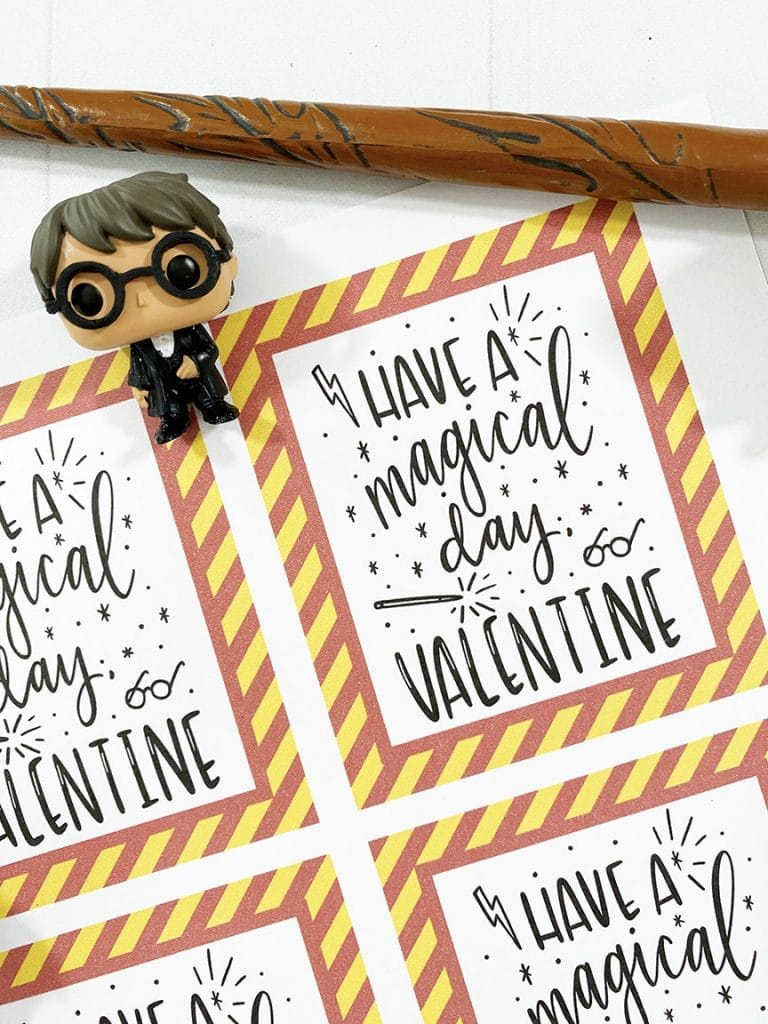 Free Printable Harry Potter Valentines - Pineapple Paper Co. with Harry Potter Printable Valentines