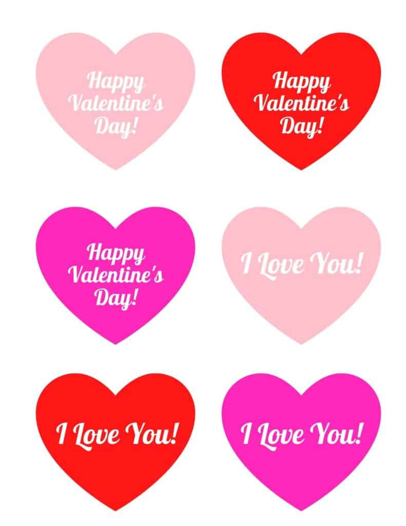Free Printable Heart Templates - Add A Little Adventure intended for Hearts For Valentine's Day Printable