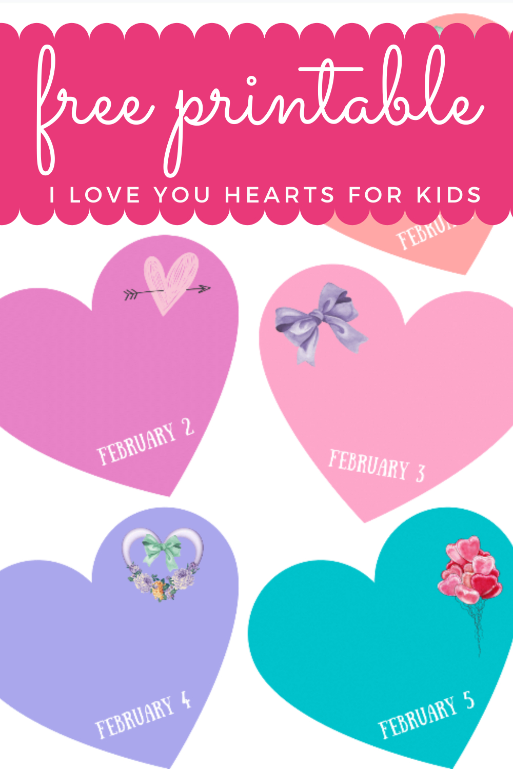 Free Printable Heart Templates Valentine S Heart Template pertaining to Printable Valentine Day Hearts