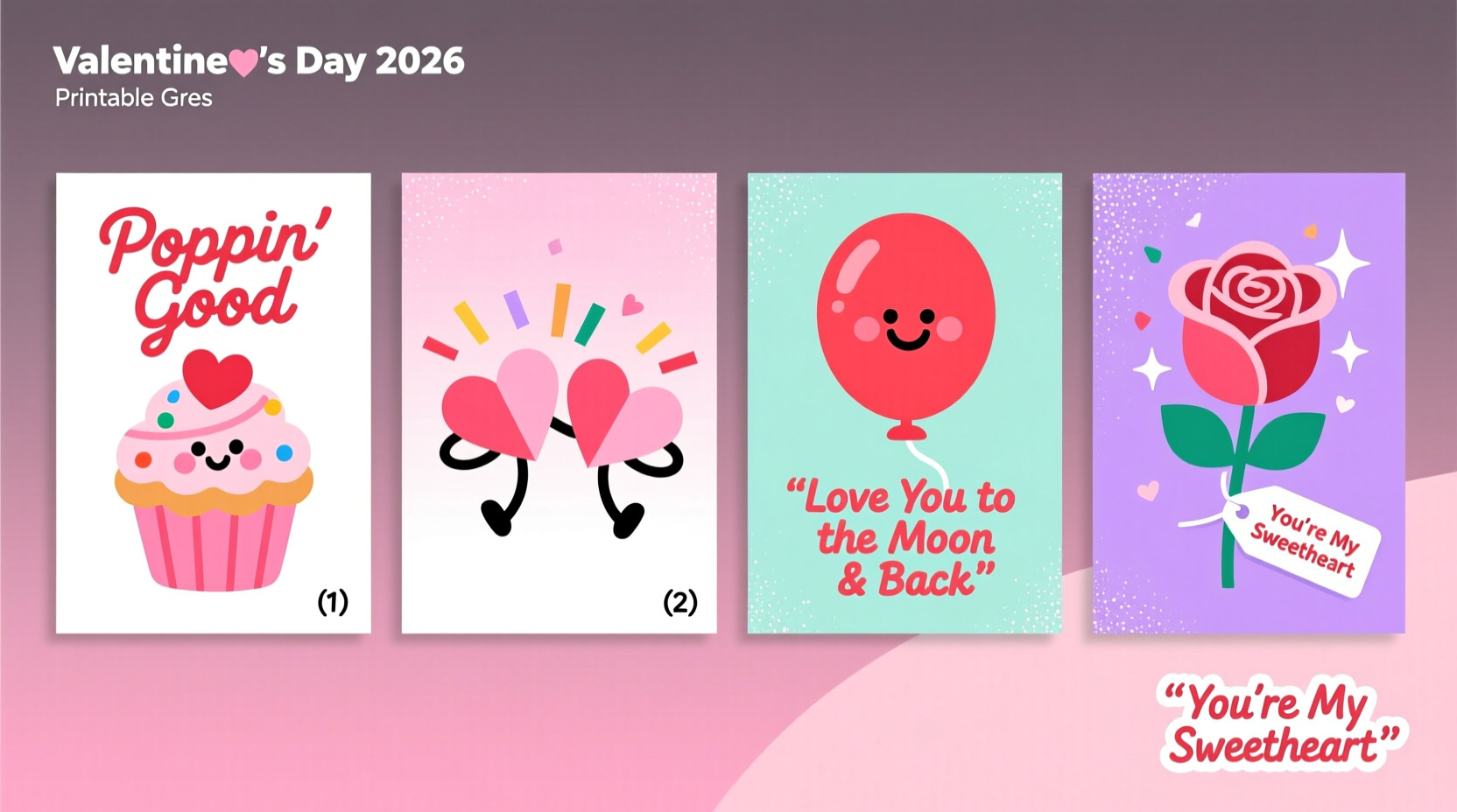 Free Printable 'Poppin' Good Valentine'S Day Cards For 2026 within Poppin Valentine'S Day Printable
