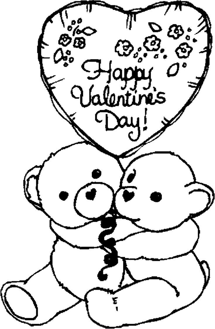Free, Printable Valentine'S Day Coloring Pages For Kids regarding Printable Valentine Color Pages