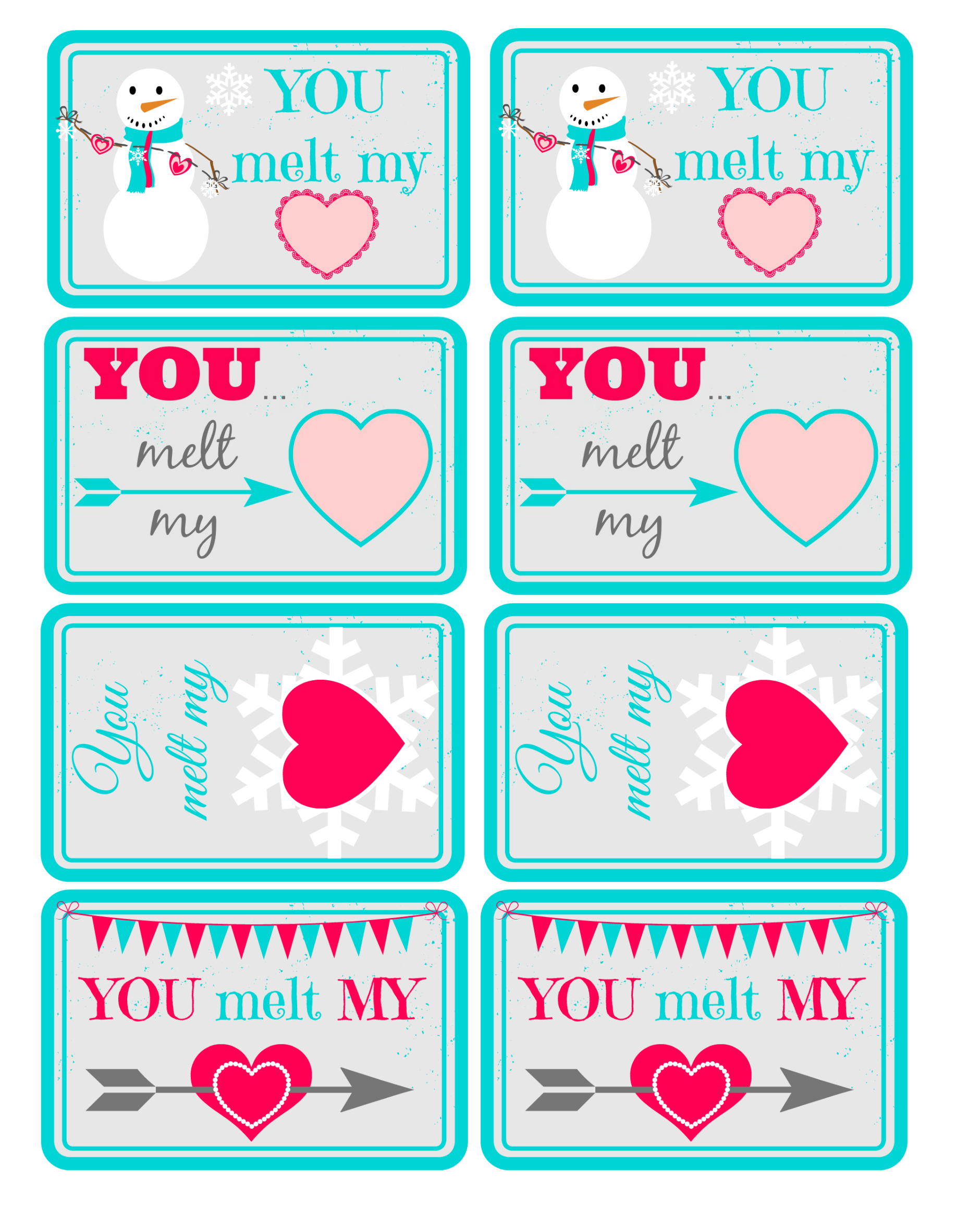 Heart Tags Valentine'S Day Printable Tags For Bubbles | Roaming inside Printable Valentine to and From Tags