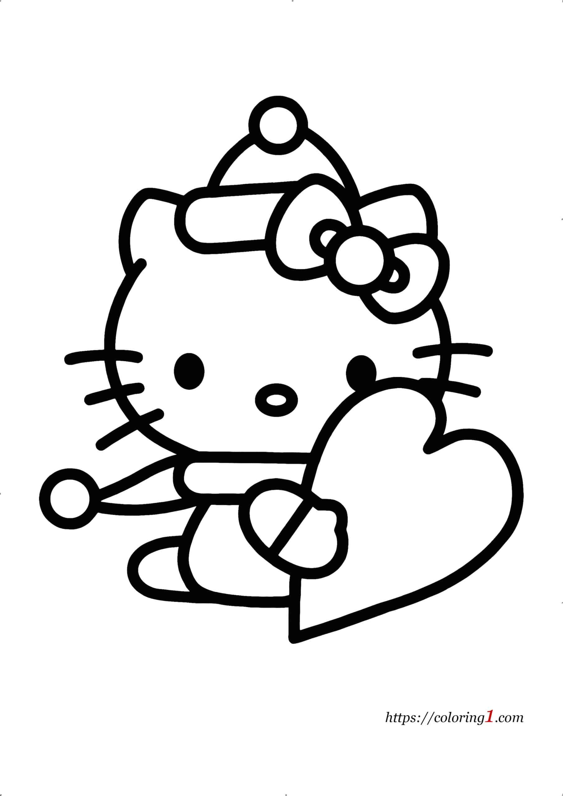 Hello Kitty Gifts For Girls Free Printable Kitty Valentine pertaining to Hello Kitty Valentine Printables