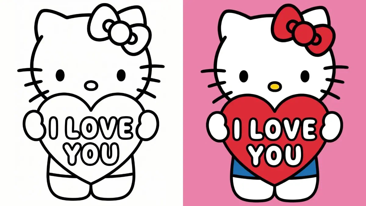 Hello Kitty Valentine&amp;#039;S Day Coloring Pages (30 Free Printable Pdfs) pertaining to Hello Kitty Valentines Printable