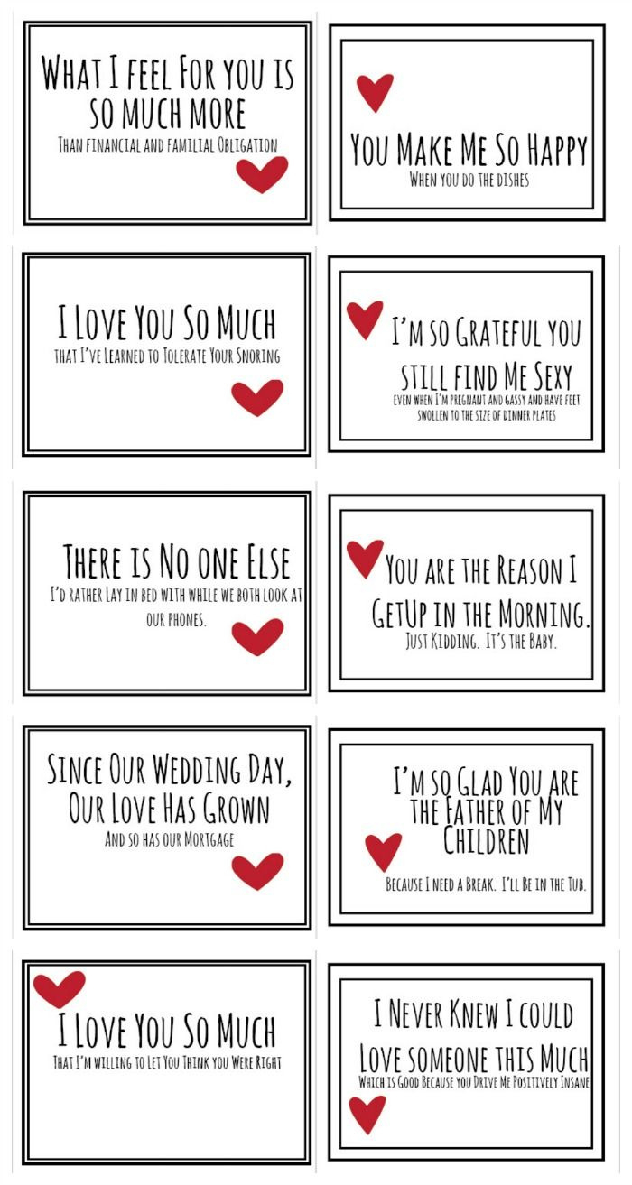 Homemade Valentine Gift For Husband Lovely Husband Free Printable in Lovely Husband Free Printable Valentine Cards For Husband