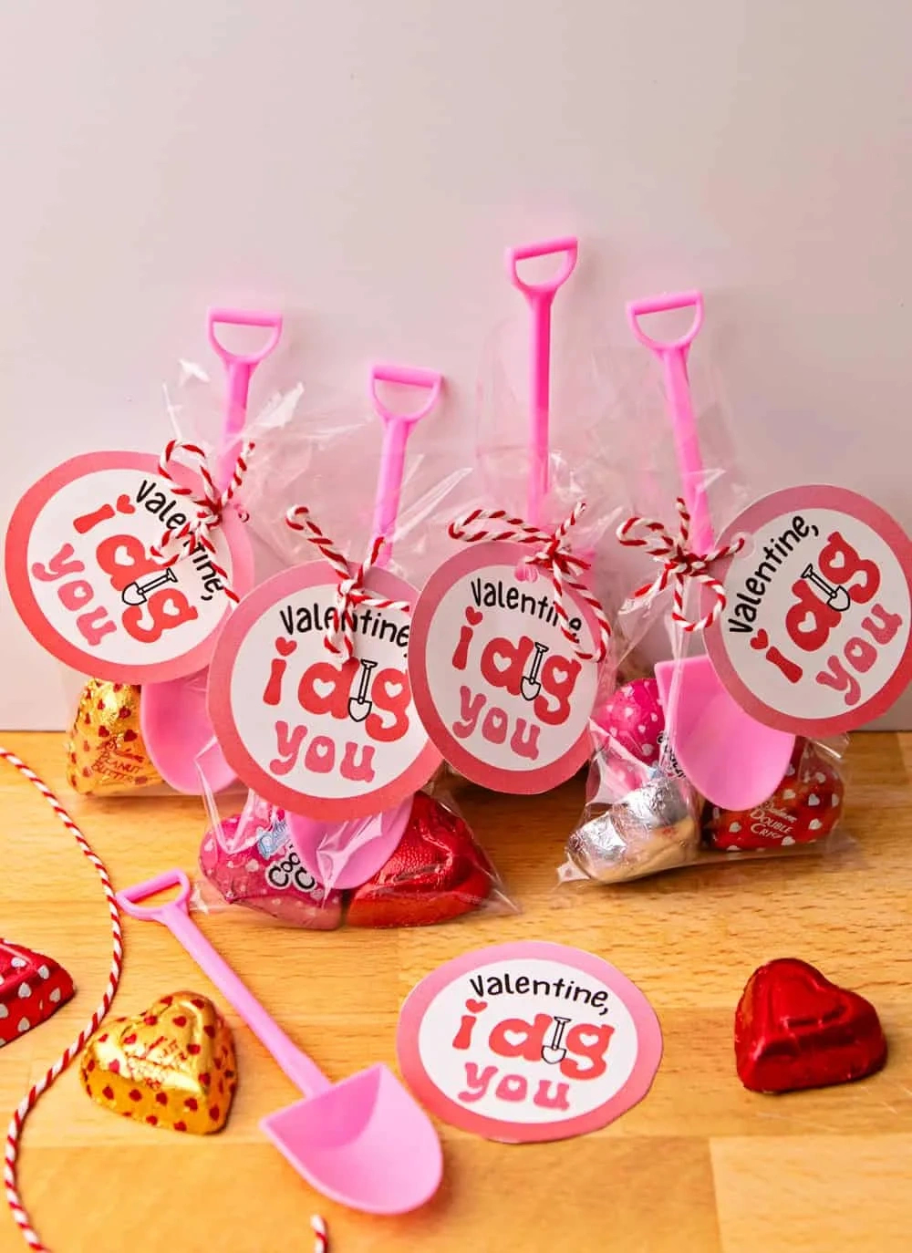 I Dig You Valentine Favors - Printable Template with regard to I Dig You Valentines Printable