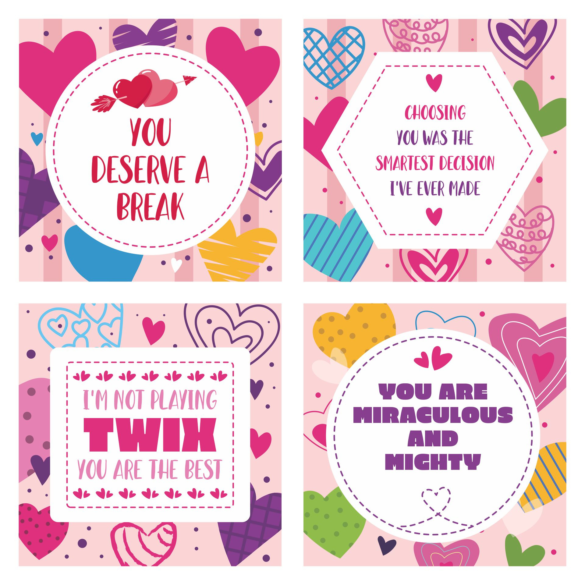 Love Decorations Free Printable Valentines Day Sayings - Free pertaining to Printable Valentine Sayings
